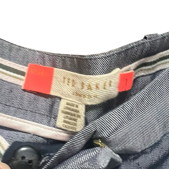 Ted Baker Color by Number collection Linen Blend pants Size 1 - Picture 10 of 16